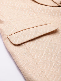 House of Pataudi Single-Breasted Sequinned Blazers