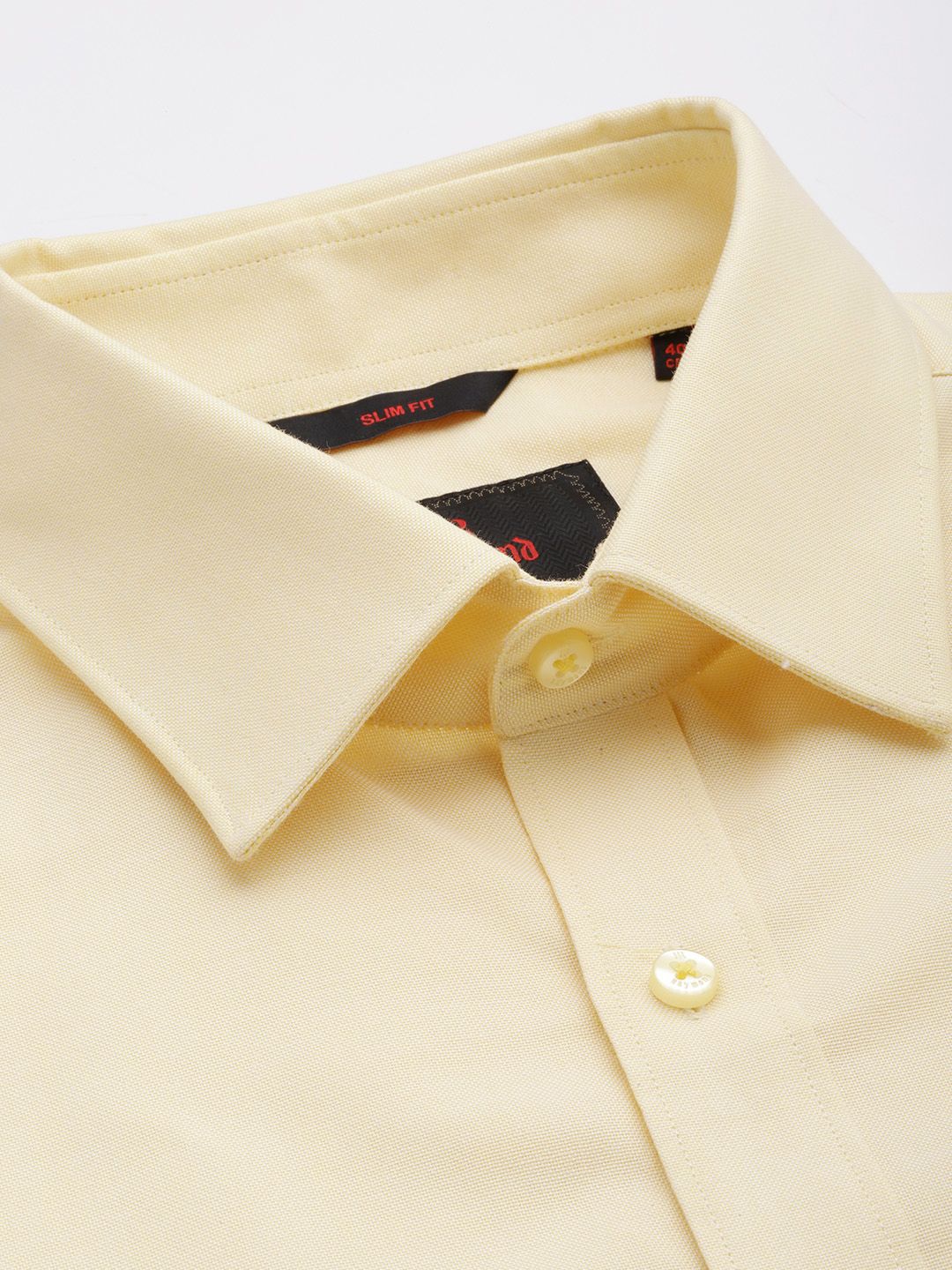 Raymond Pure Cotton Slim Fit Cutaway Collar Full Sleeves Formal Shirt