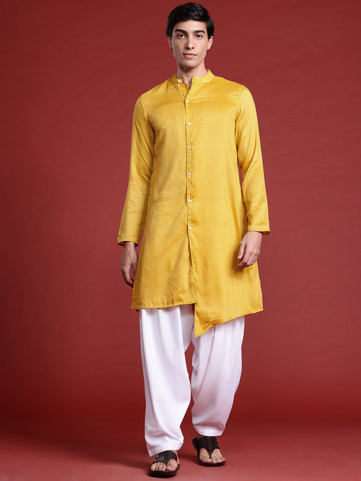 Anouk Tyohaar Collection Sequinned Asymmetric Kurta