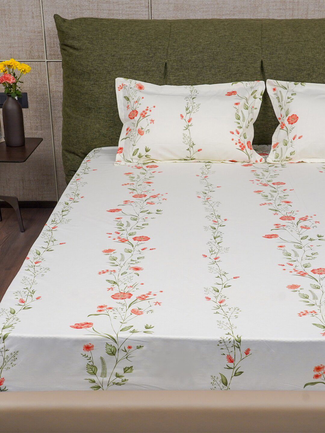 URBAN SPACE King Fitted Bedsheet Set