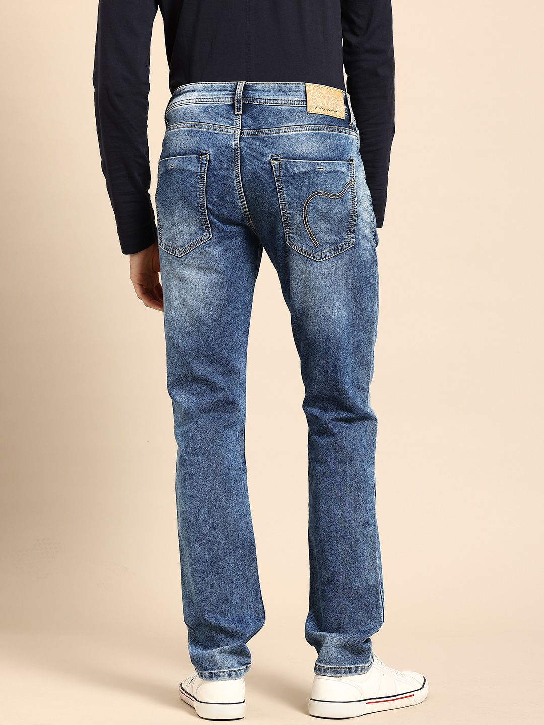 Being Human Men Slim Straight Fit Jeans