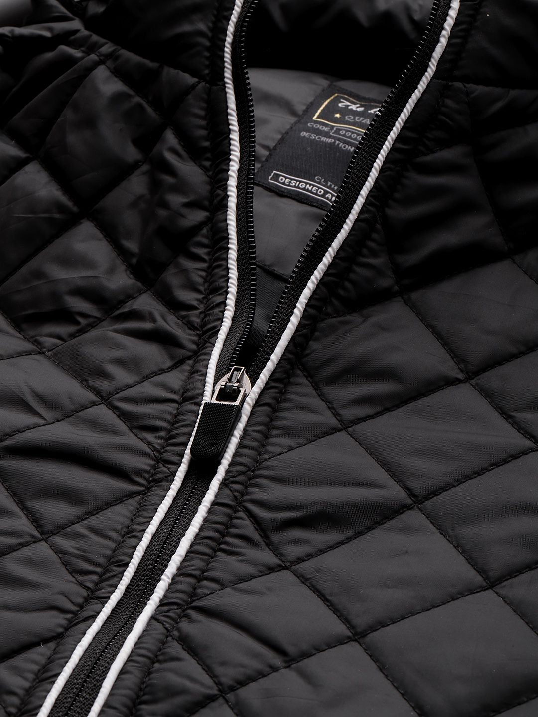 The Indian Garage Co Men Zip-Front Hooded Puffer Jacket