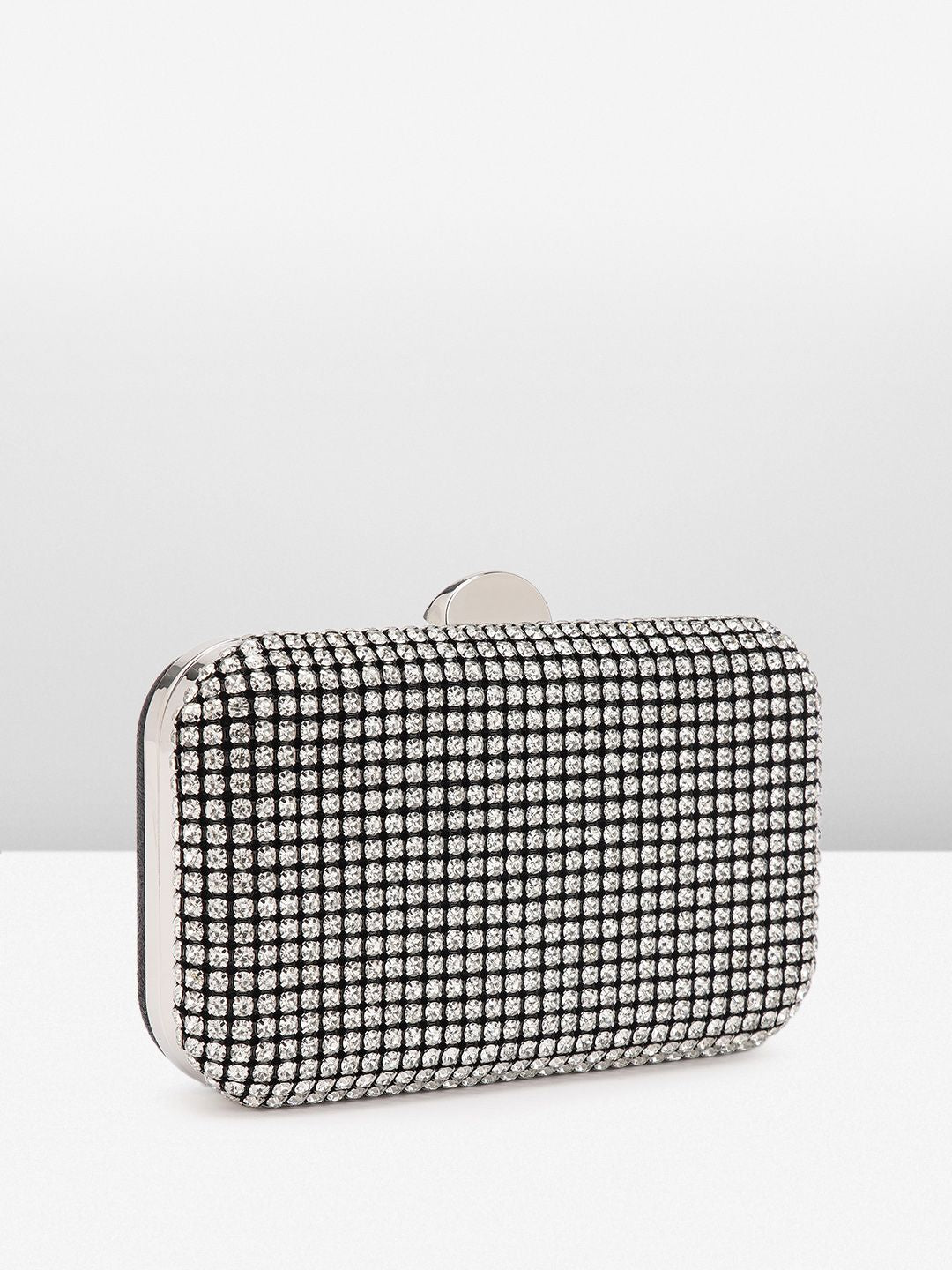 Anouk Embellished Box Clutch