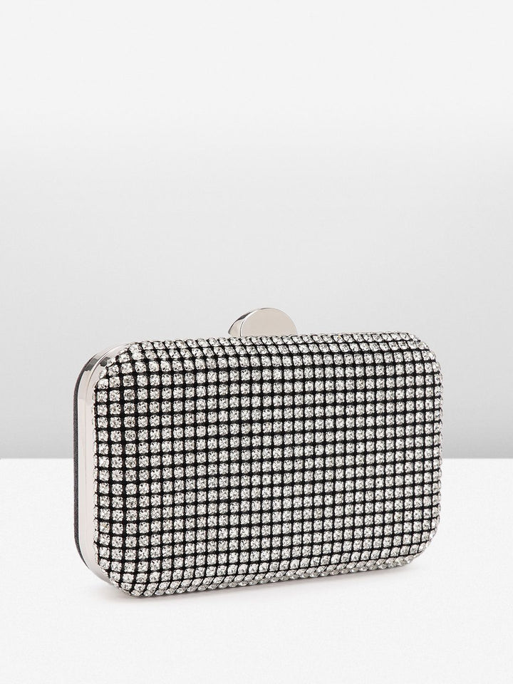 Anouk Embellished Box Clutch