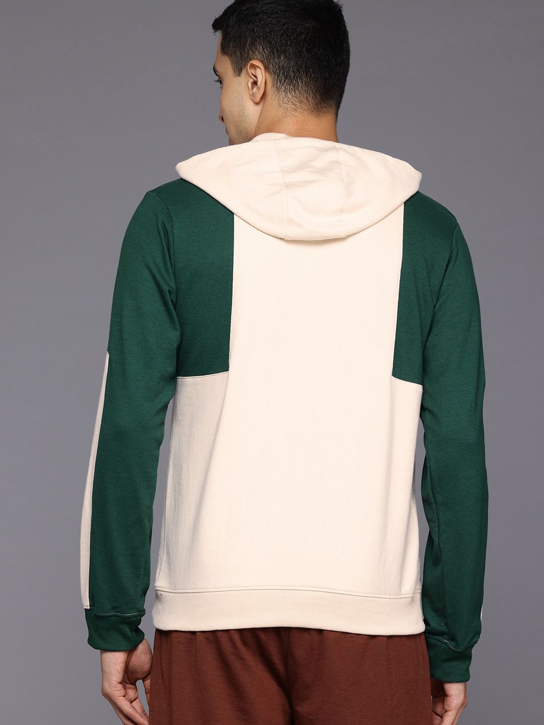 HRX by Hrithik Roshan Typography Print Hooded Sweatshirt