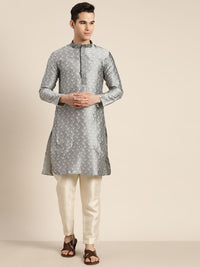 SOJANYA Paisley Silk Cotton Kurta