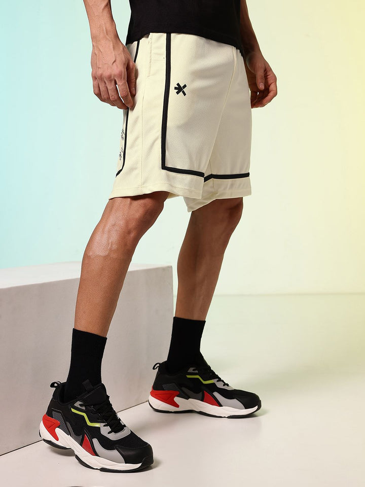 HRX by Hrithik Roshan Men Self Designed Rapid-Dry Shorts