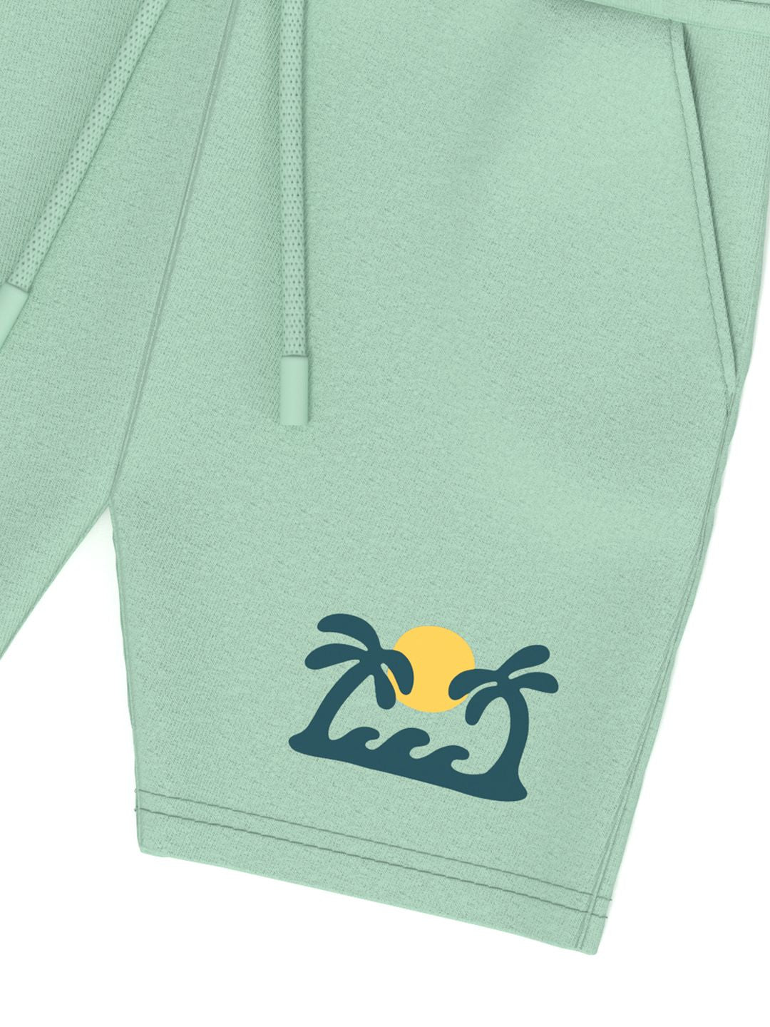 Nauti Nati Boys Pack of 2 Cotton Graphic Print and Badged Shorts