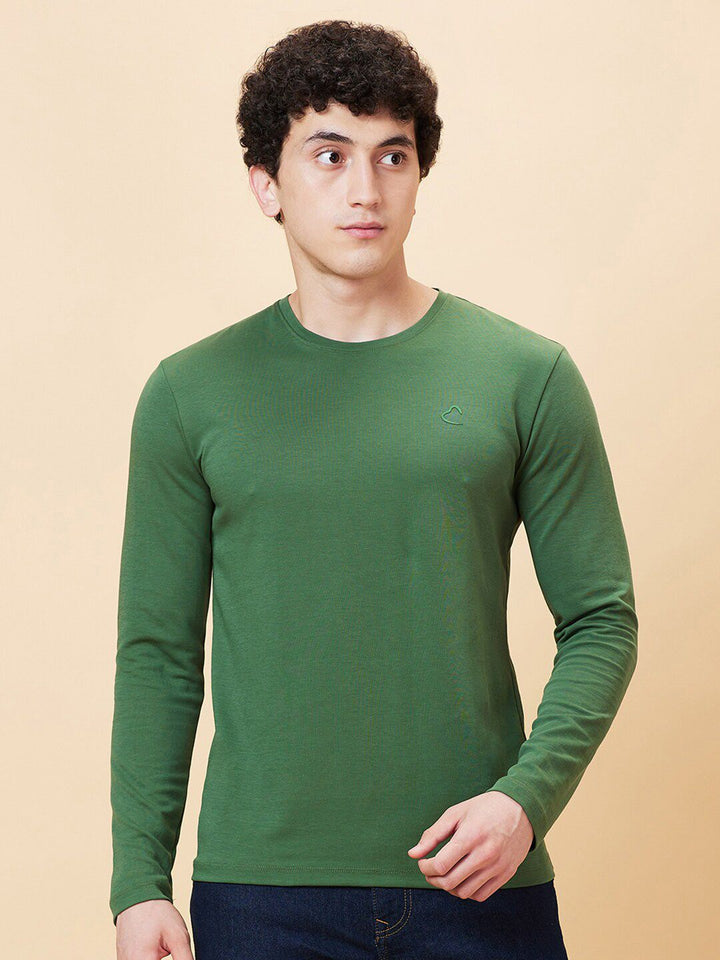 Being Human Round Neck Cotton T-shirt