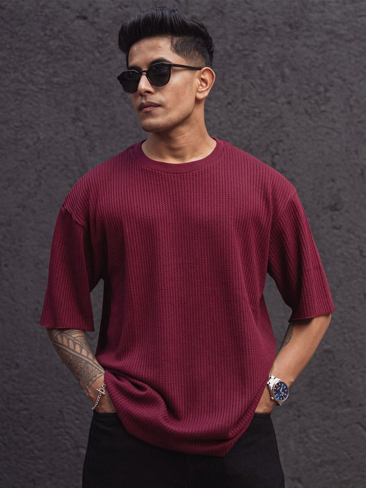 Powerlook Round Neck Short Sleeves Cotton T-shirt