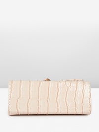 DressBerry Animal Textured Structured Shoulder Bag