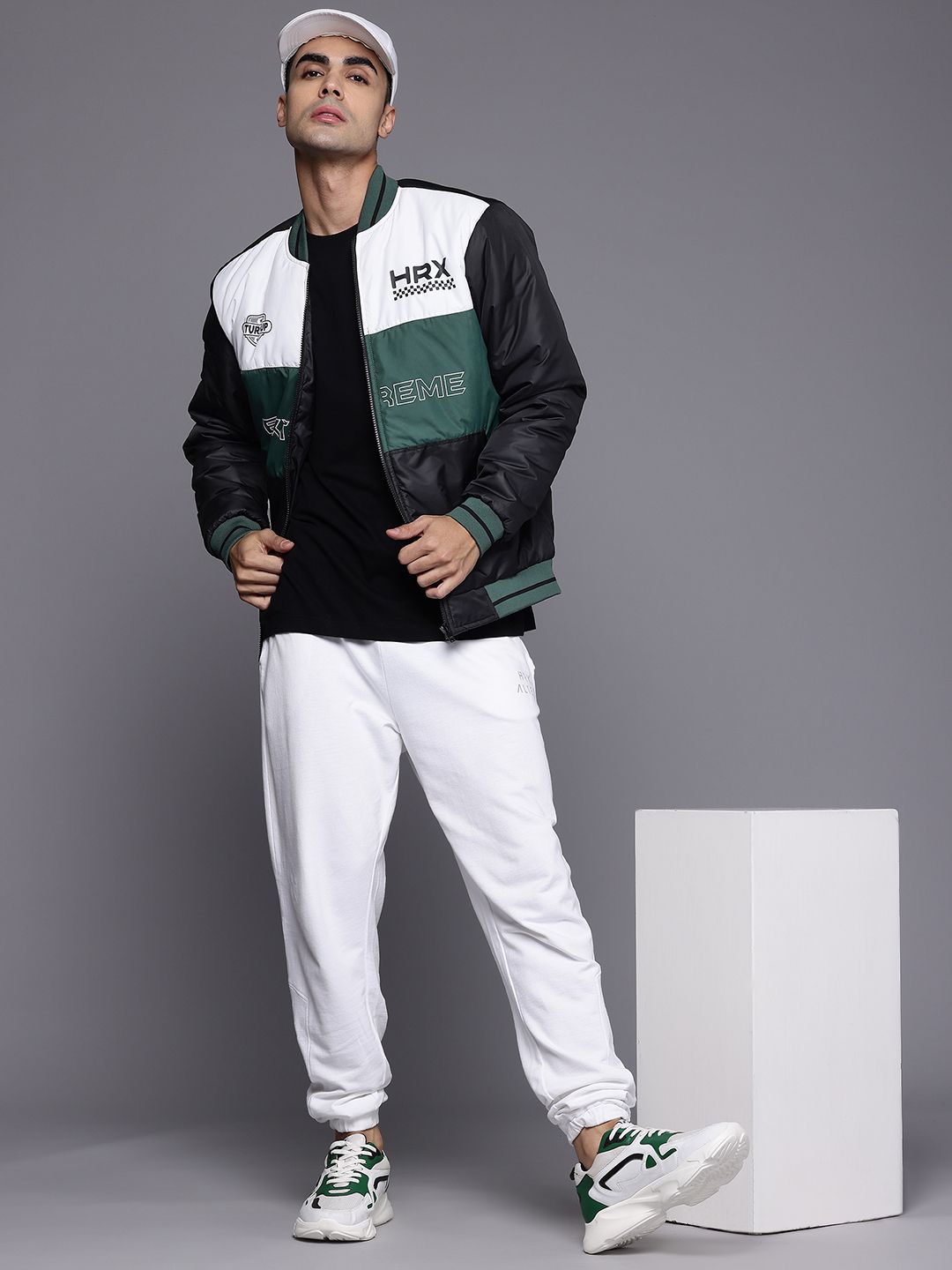 HRX by Hrithik Roshan Colourblocked Padded Jacket