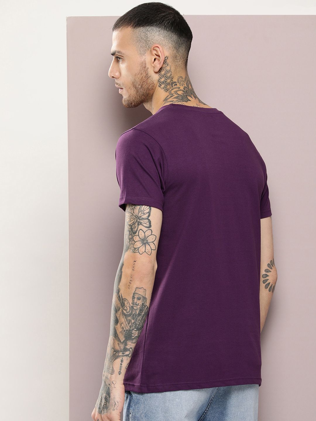DILLINGER Men Solid Regular Fit T-shirt