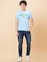 Being Human Men Skinny Fit Mid Rise Low Distress Heavy Fade Jeans