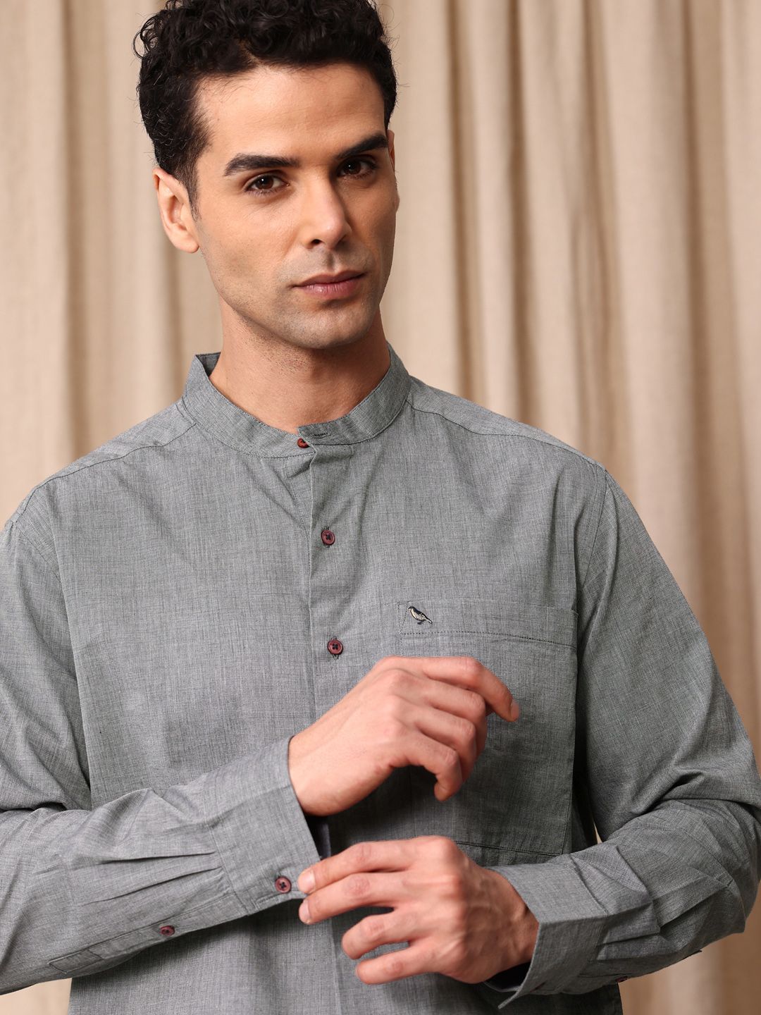 Mr Bowerbird Pure Cotton Casual Shirt