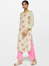 Global Desi Women Floral Printed Kurta