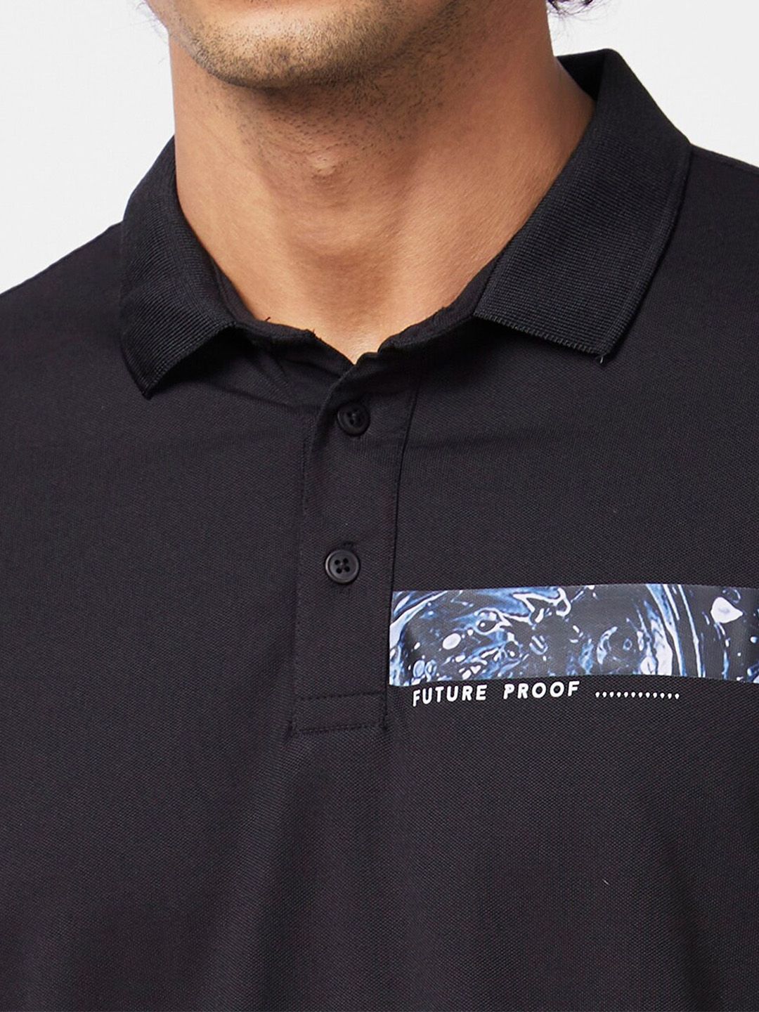 SPYKAR Polo Collar Slim Fit Cotton T-Shirt