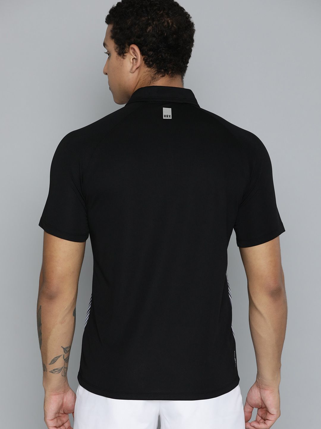 HRX by Hrithik Roshan Printed Polo Collar Sports T-shirt