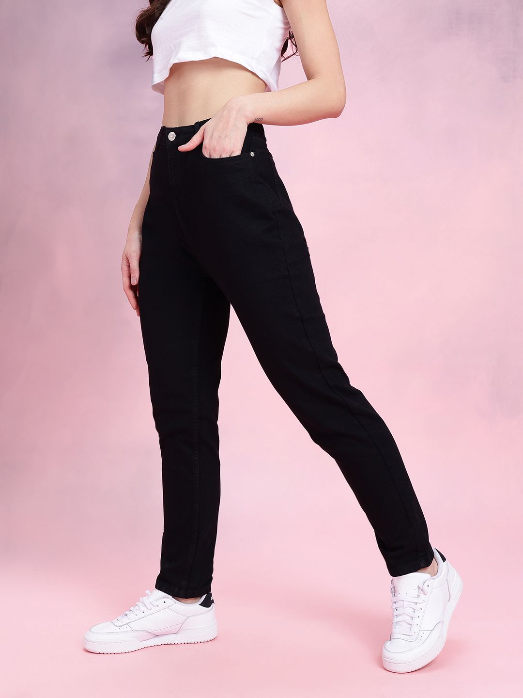DressBerry Women Mid-Rise Regular Fit Stretchable Jeans