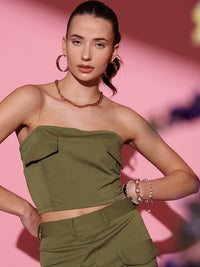 STREET 9 Shoulder Straps Top And Skirt