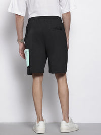 The Indian Garage Co Men Batman Printed Loose Fit Cargo Shorts