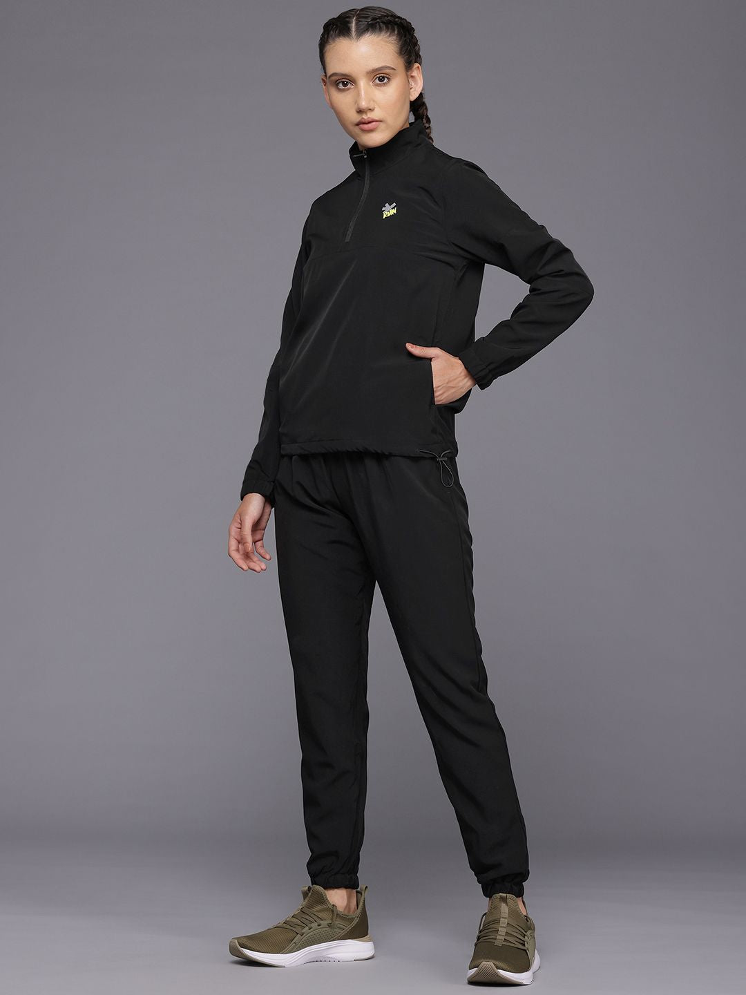 HRX by Hrithik Roshan Rapid-Dry Running Tracksuit