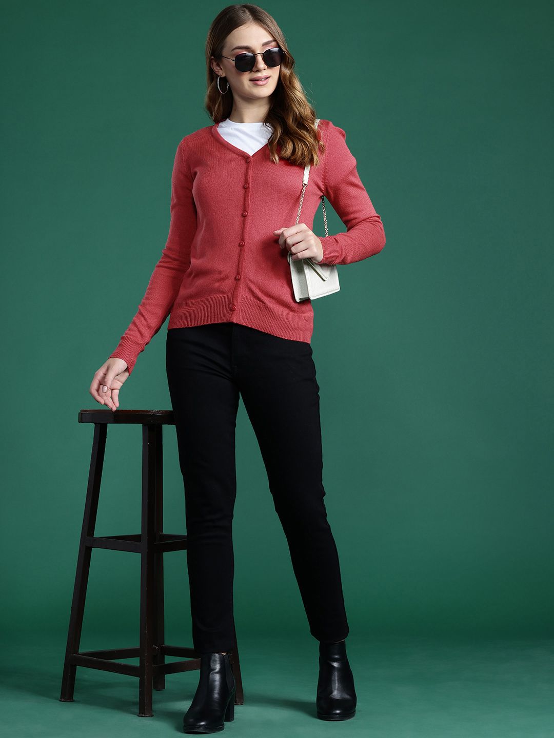 DressBerry Pure Acrylic Cardigan