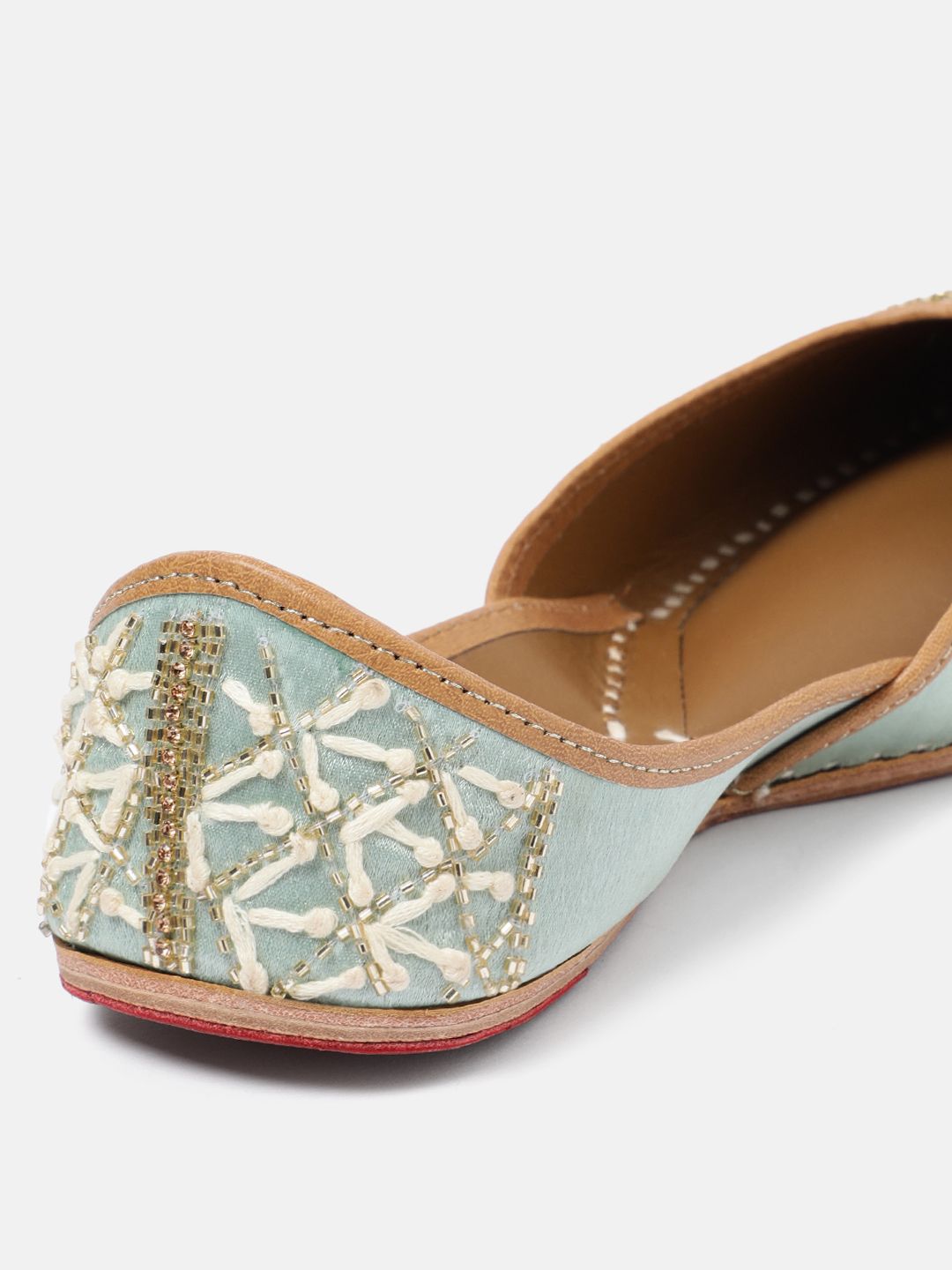 House of Pataudi Embellished Ethnic Mojaris