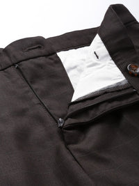 The Indian Garage Co Self Design Regular Fit Chinos Trousers