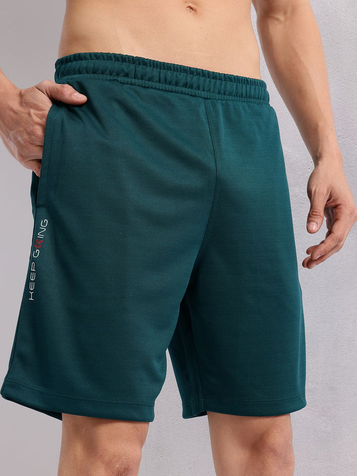 HRX by Hrithik Roshan Men Typography Print Rapid-dry Training  Shorts