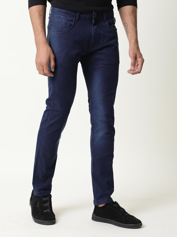 RARE RABBIT Men Repp Slim Fit Jeans