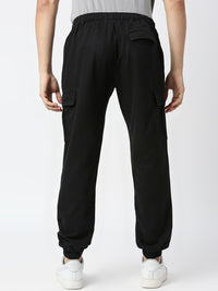 Thomas Scott Men Comfort Mid-Rise Easy Wash Cargo Trousers