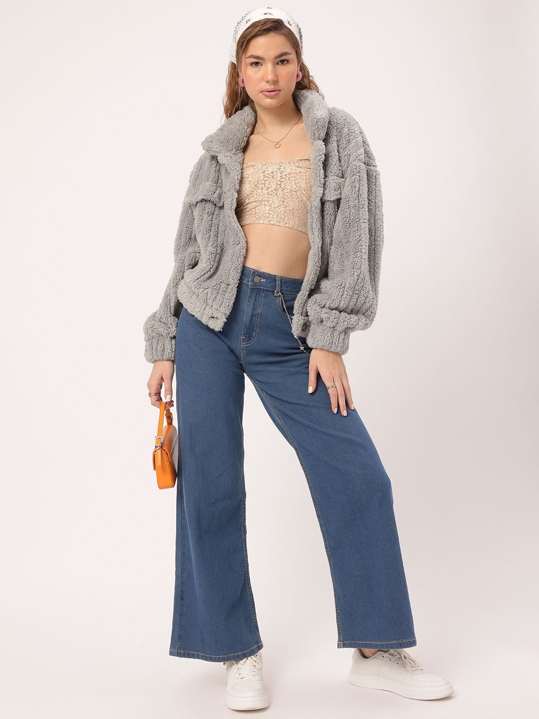 DressBerry Snug Chic Faux-Fur Jacket