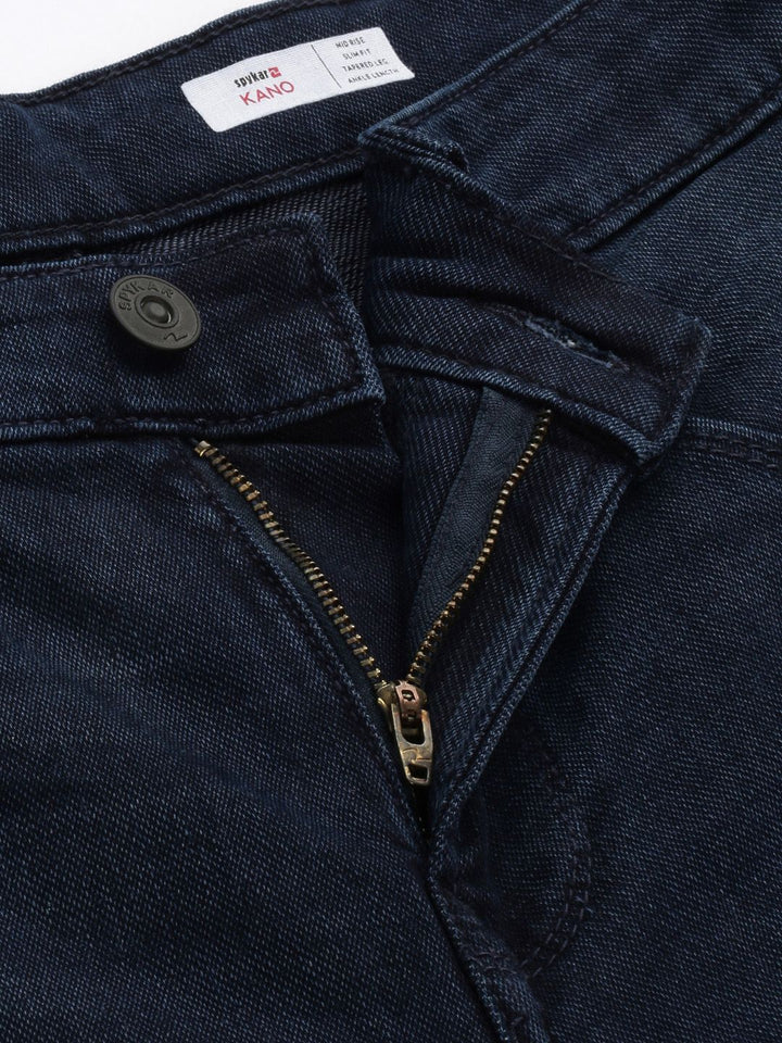 SPYKAR Men Kano Slim Fit Light Fade Stretchable Jeans