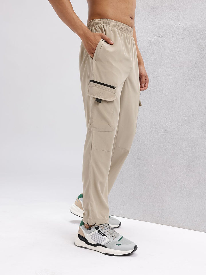 HRX by Hrithik Roshan Men Mid-Rise Rapid-Dry Training Track Pants