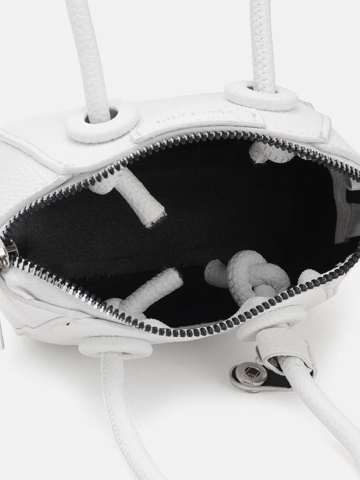 DressBerry Textured Structured Handheld Bag
