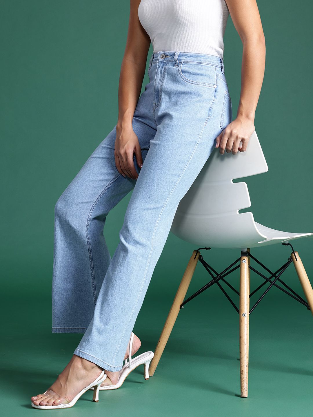 DressBerry Women Bootcut Stretchable Jeans