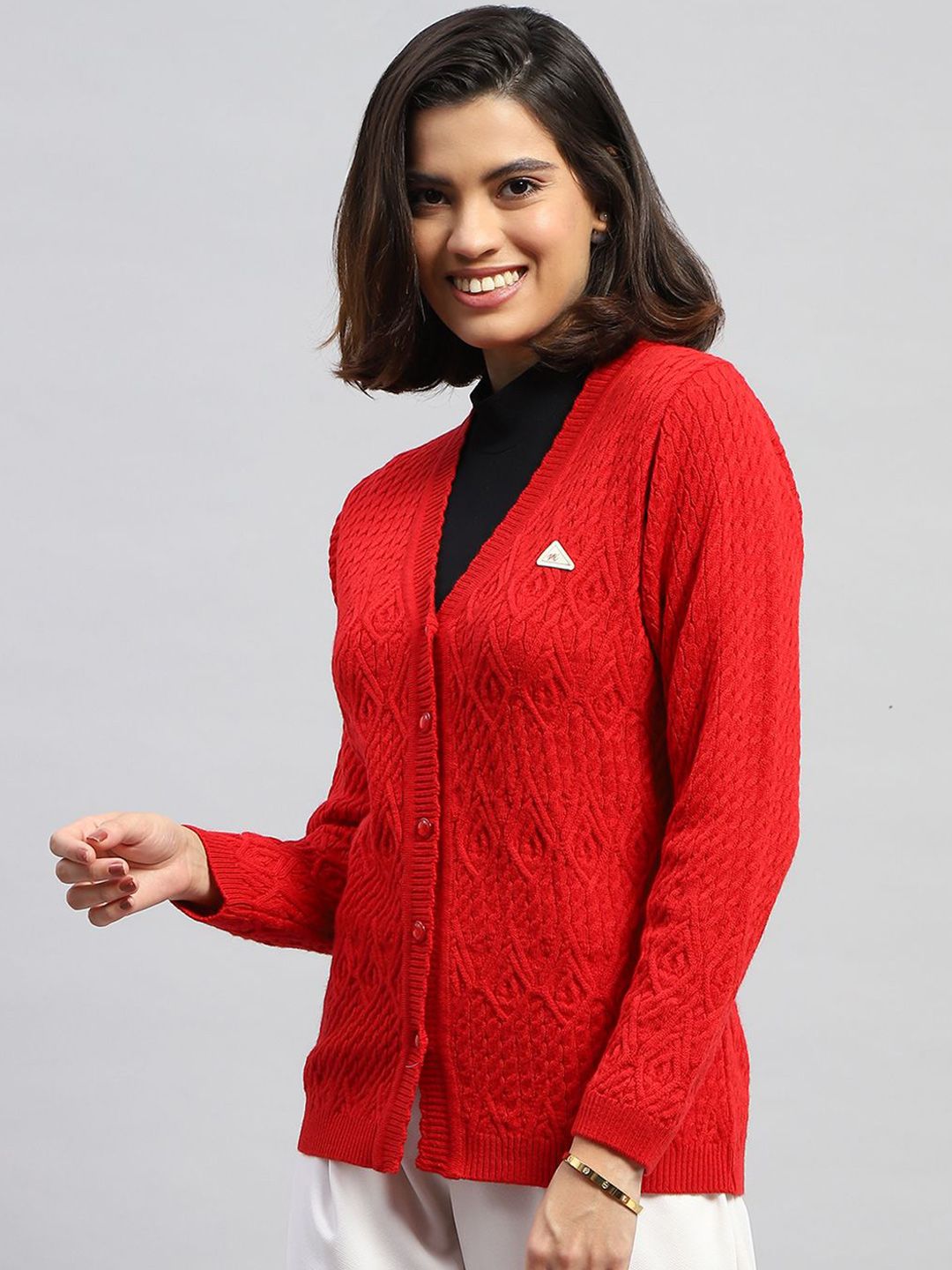 Monte Carlo Women Woolen Cardigan