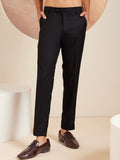 DENNISON Men Smart Tapered Fit Easy Wash Formal Trouser