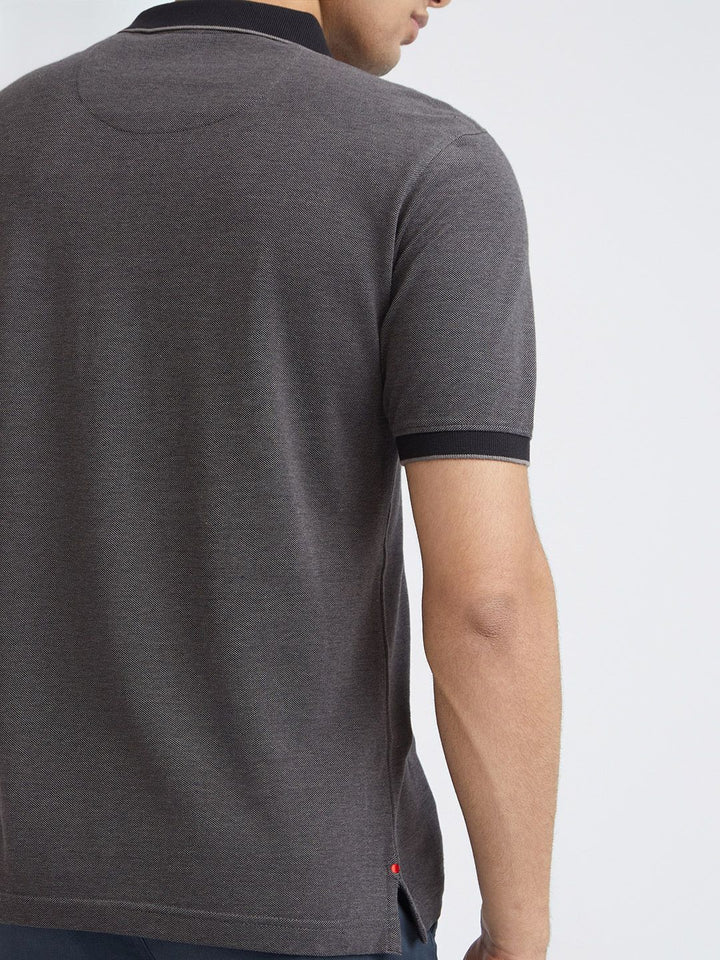 Raymond Modern Fit Pure Cotton Polo Collar T-shirt