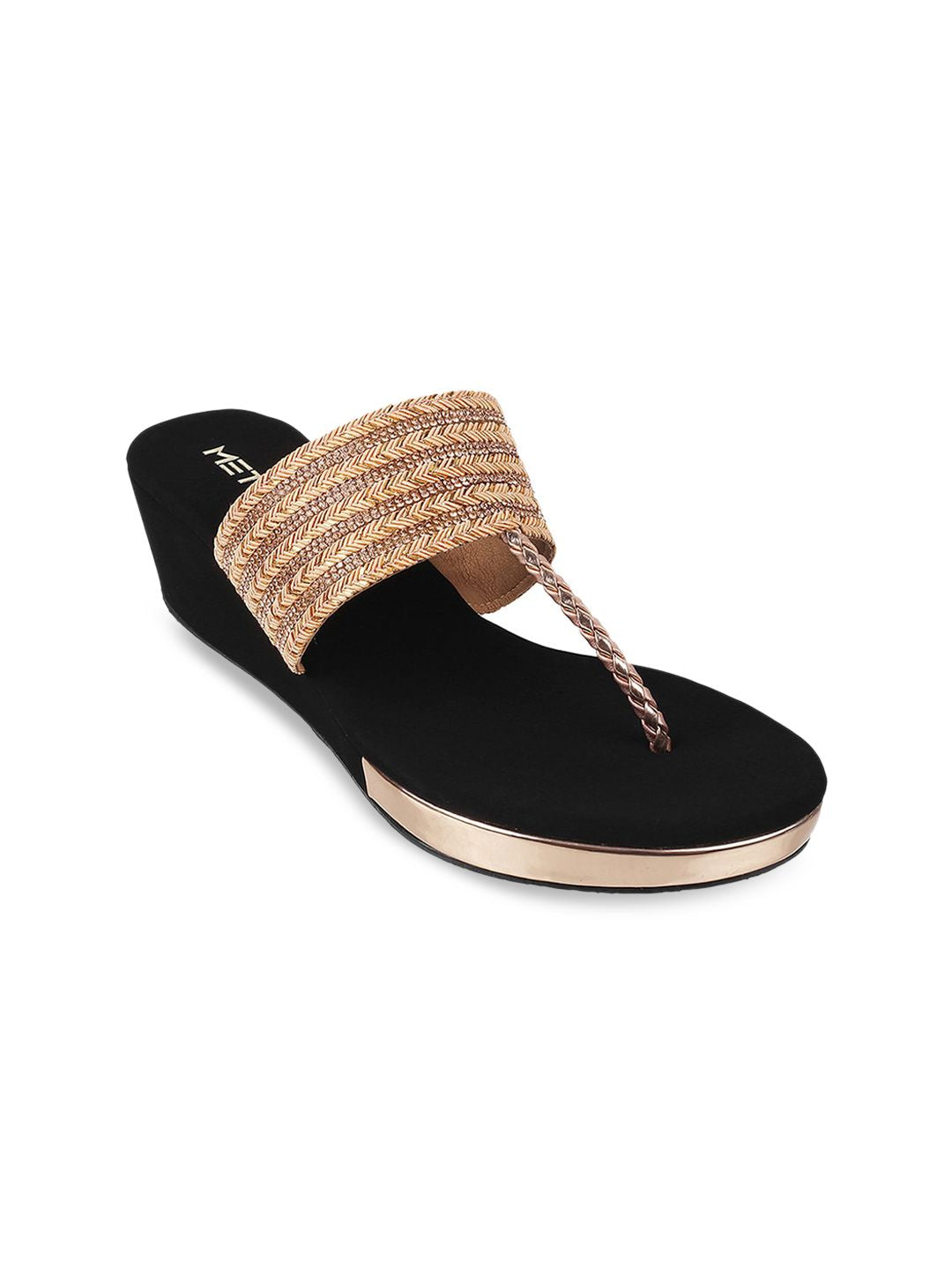 Metro Embellished Wedge Heels
