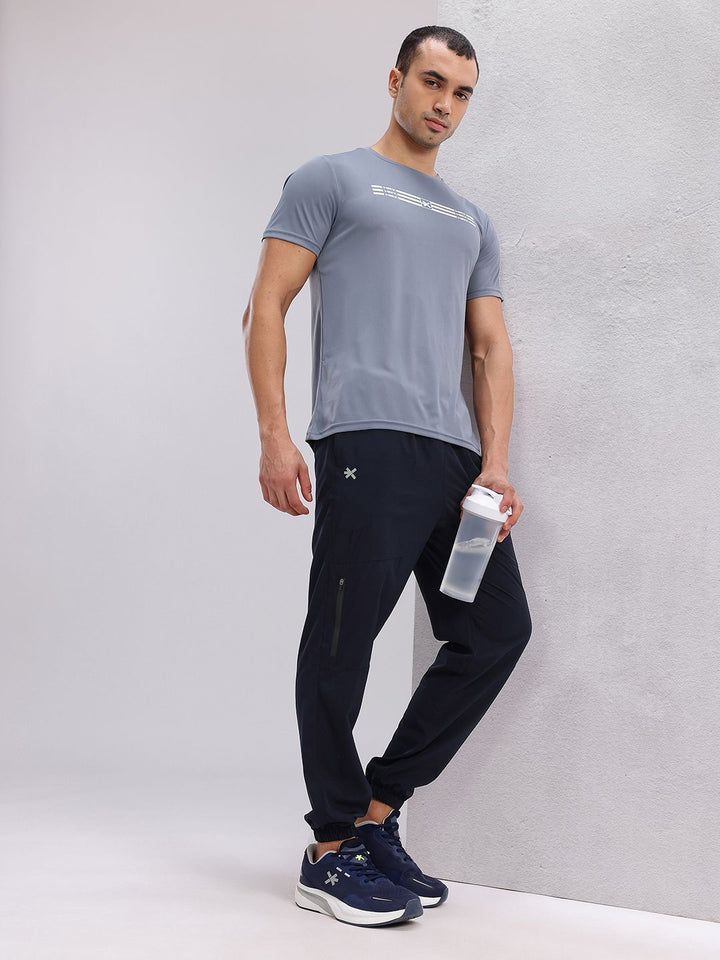 HRX by Hrithik Roshan Men Zip Detail Training Joggers