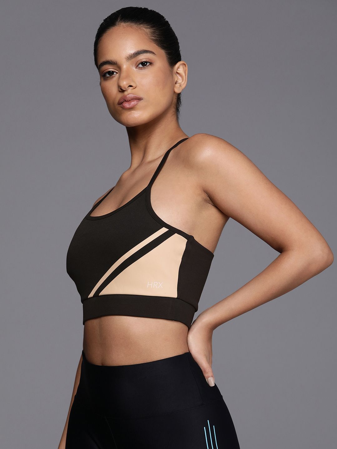 HRX by Hrithik Roshan Full Coverage Lightly Padded Rapid Dry Yoga Bra