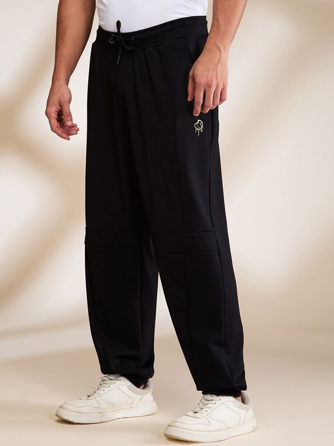Being Human Solid Men Mid-Rise Joggers