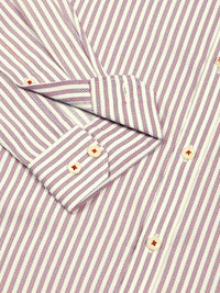 Thomas Scott Men Premium Opaque Striped Formal Shirt