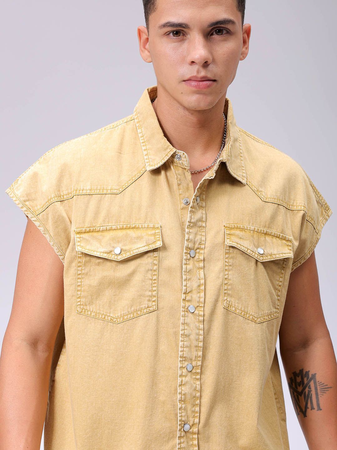 The Indian Garage Co Men Boxy Opaque Casual Shirt