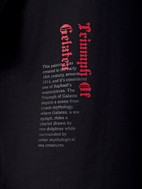 The Indian Garage Co Men Back Printed Boxy Oversized Round Neck Pure Cotton T-shirt