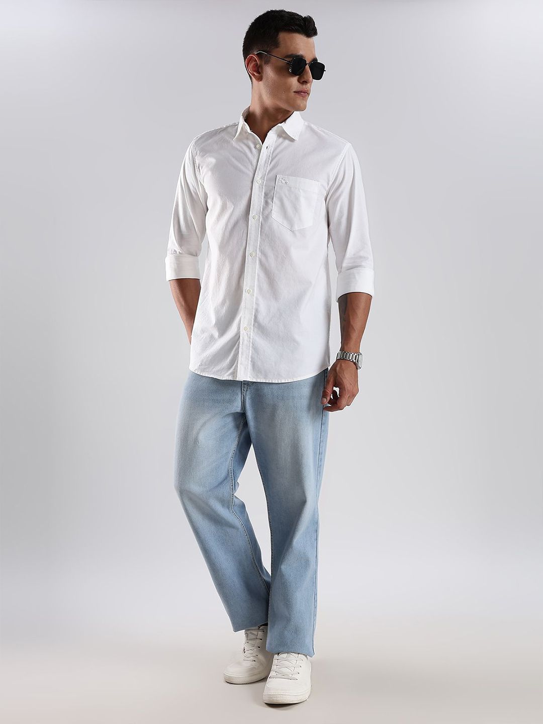 Baju Kasual Kapas Spread Collar Standard ADRO