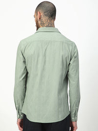 VASTRADO Men Classic Slim Fit Opaque Casual Shirt