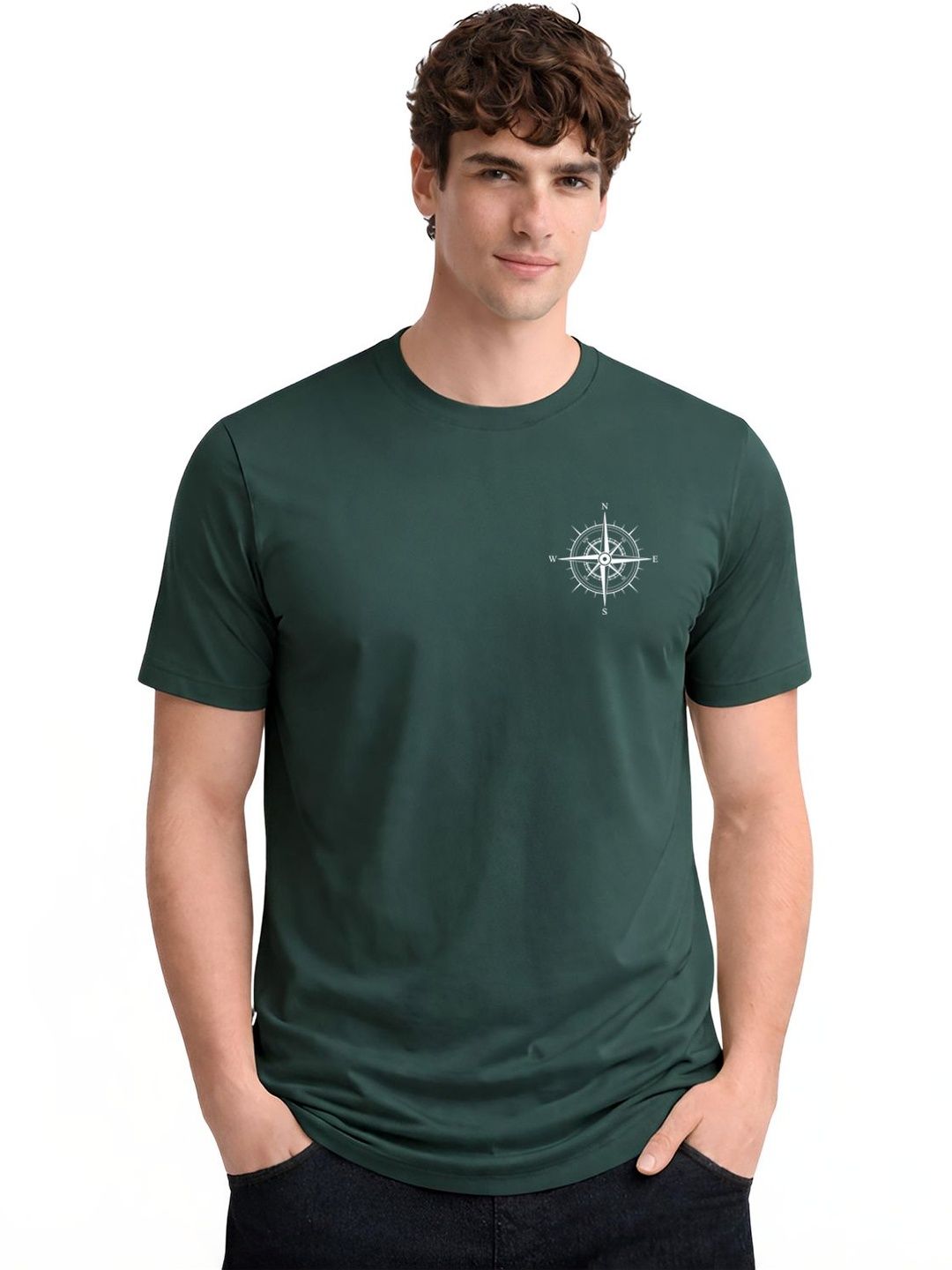 ADRO Men Printed T-shirt